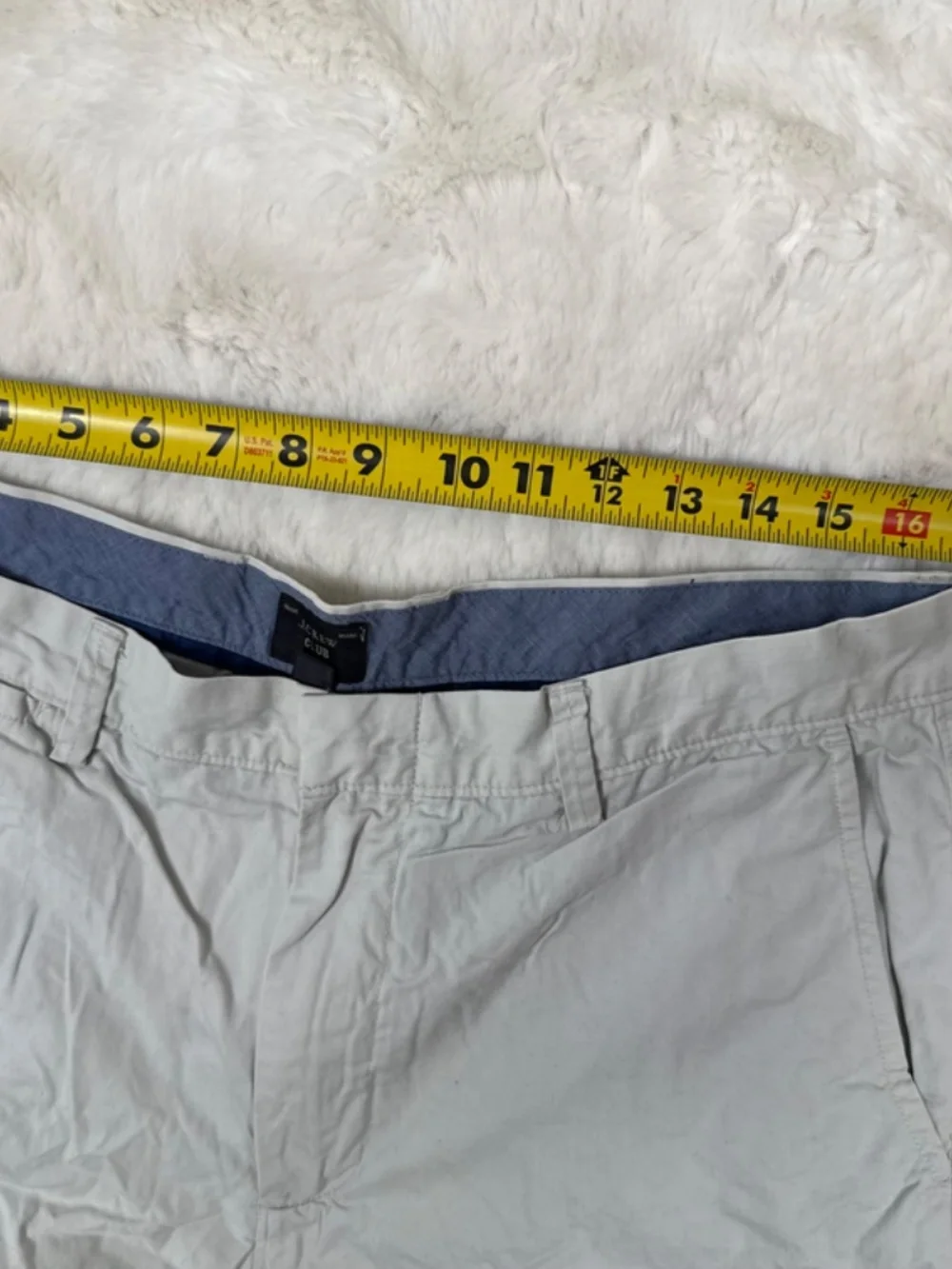 J. Crew Club 100% Cotton Chinos Light Grey 10
